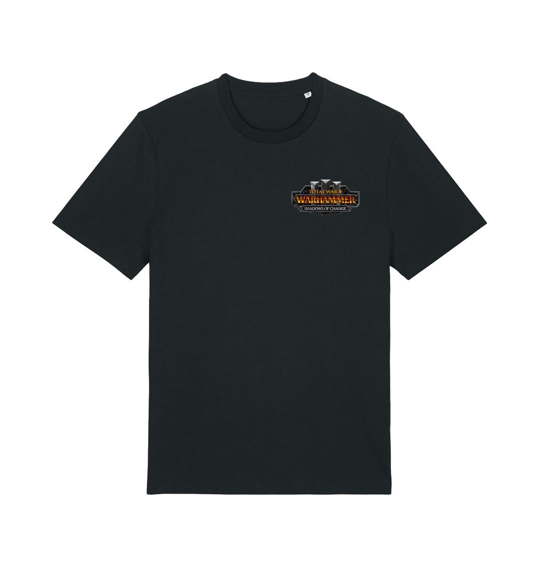 Black Printed T-shirt Front